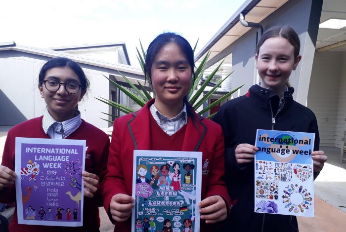 Students and posters Students and posters