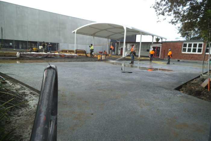 Concrete pour 3