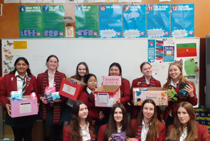 Period poverty group photo 2023 Period poverty group photo 2023