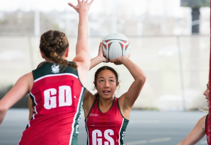 Netball shot